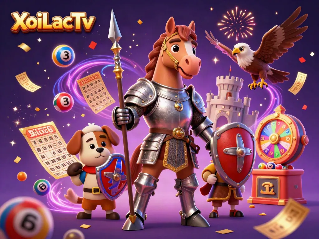 XoiLacTv offers thrilling lottery gameplay with colorful elements and vibrant casino excitement.