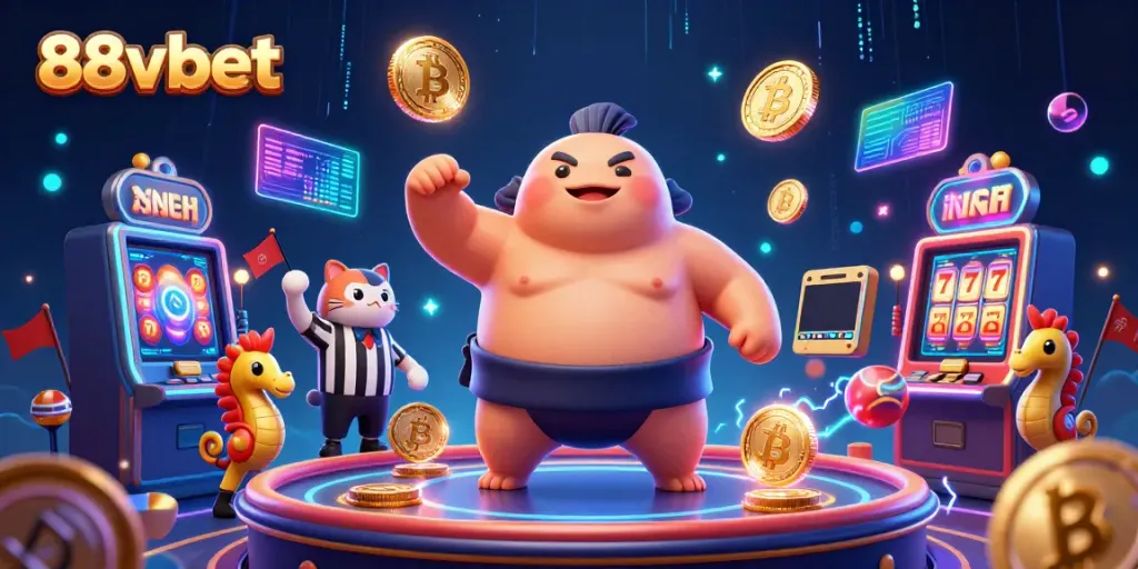 Engage in thrilling games at 88vbet's underwater casino, featuring vibrant characters and thrilling jackpots.