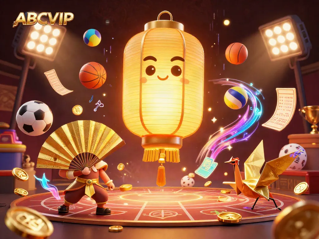 Experience the vibrant world of ABCVIP with engaging gaming elements and a lively casino atmosphere.