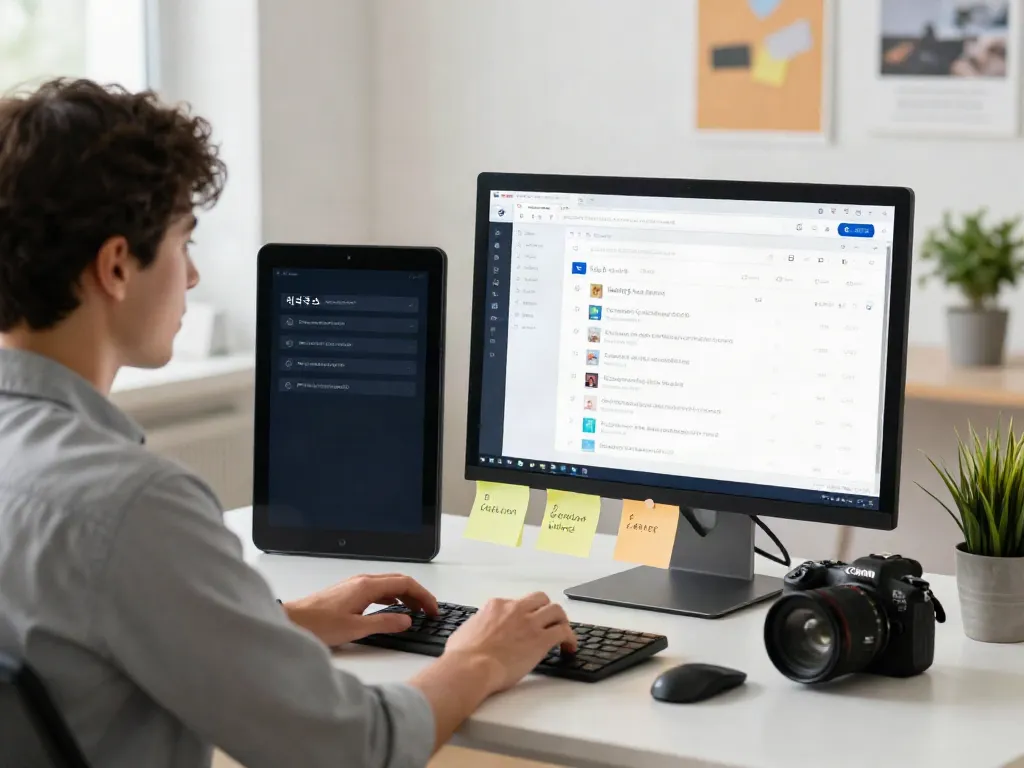 Browsing for 최신주소 with a user-friendly interface and modern workspace.