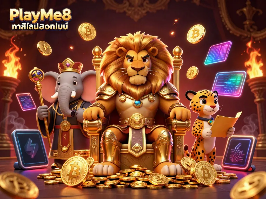 เล่นเกมคาสิโนออนไลน์ที่ PlayMe8 คาสิโนออนไลน์ พร้อมพันธมิตรที่มีเสน่ห์