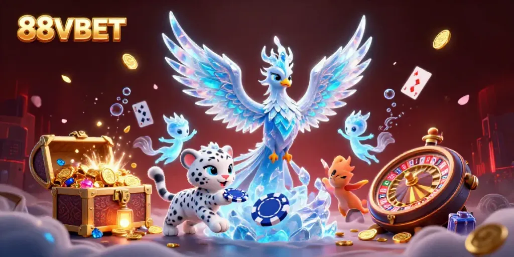 Experience thrilling gameplay in 88VBET with interactive slots and dazzling characters.