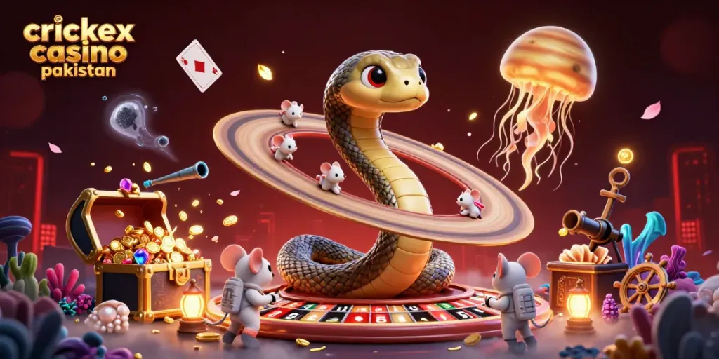Experience thrill at crickex casino pakistan with dynamic bets among cosmic characters.
