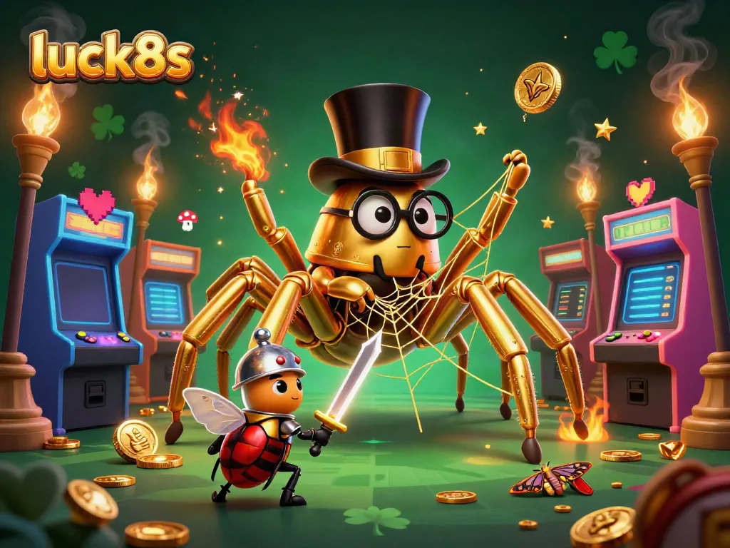 Experience the thrill of luck8s with epic casino scenes featuring dynamic characters, vibrant colors, and engaging gaming elements.